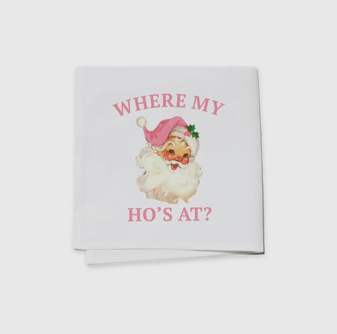 Santa Cocktail Napkins (Set of 4) image 0