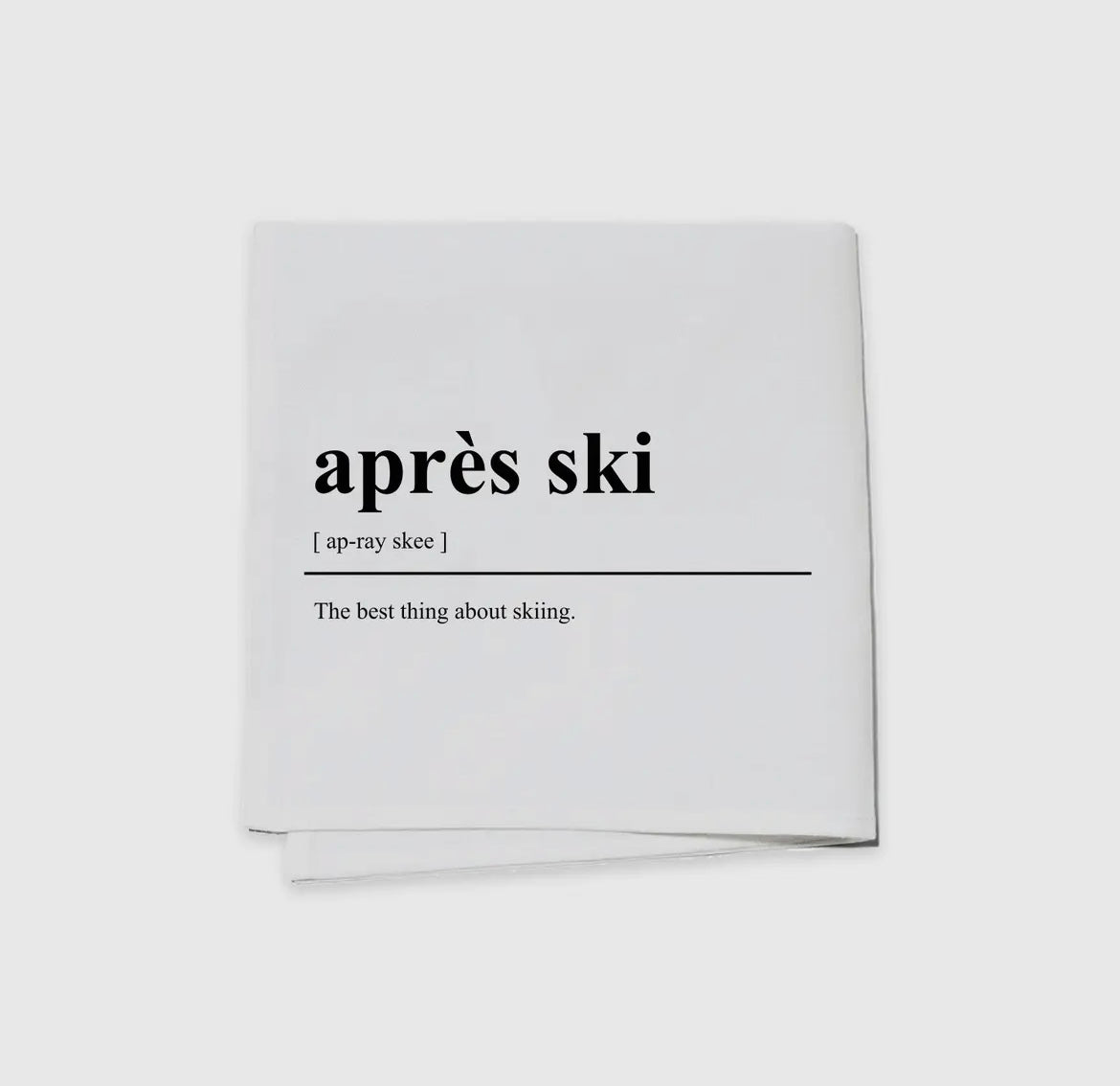 Apres Ski Cocktail Napkins (Set of 4) image 0
