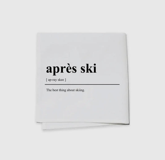 Apres Ski Cocktail Napkins (Set of 4) image 0
