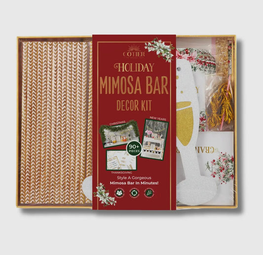 Holiday Mimosa Bar Decoration Kit image 0