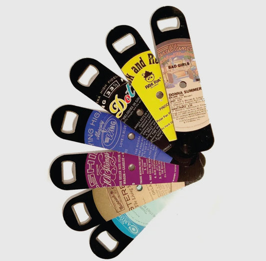 Vinyl Record Bottle Opener image 0