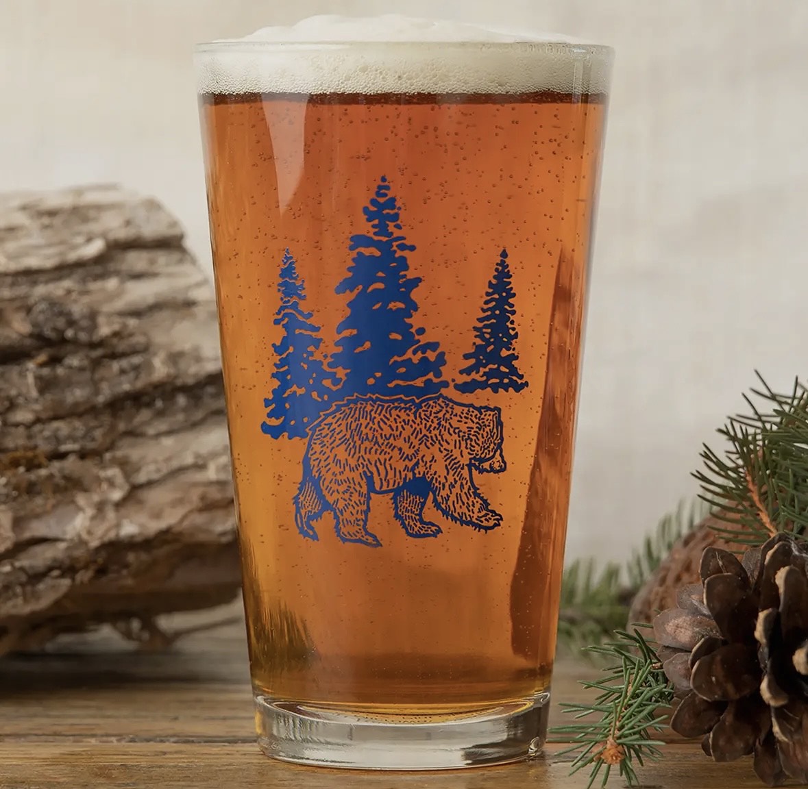 Bear Pint Glass image 0