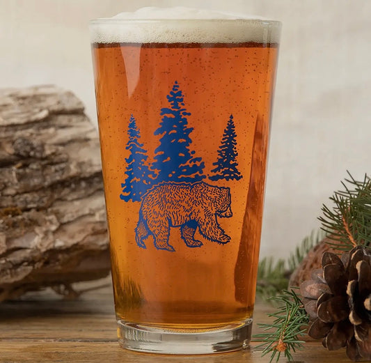 Bear Pint Glass image 0