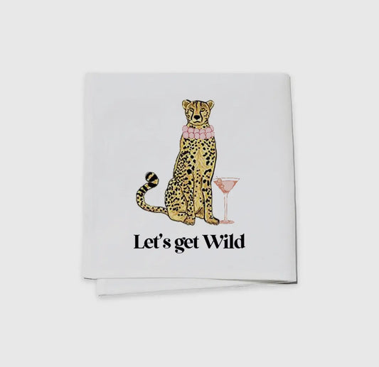 Let's Get Wild Cocktail Napkins Set image 0