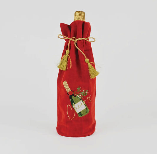 Champagne Cheers Wine Bag