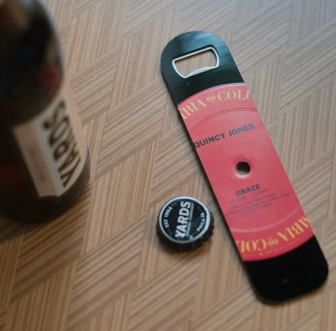 Vinyl Record Bottle Opener image 1