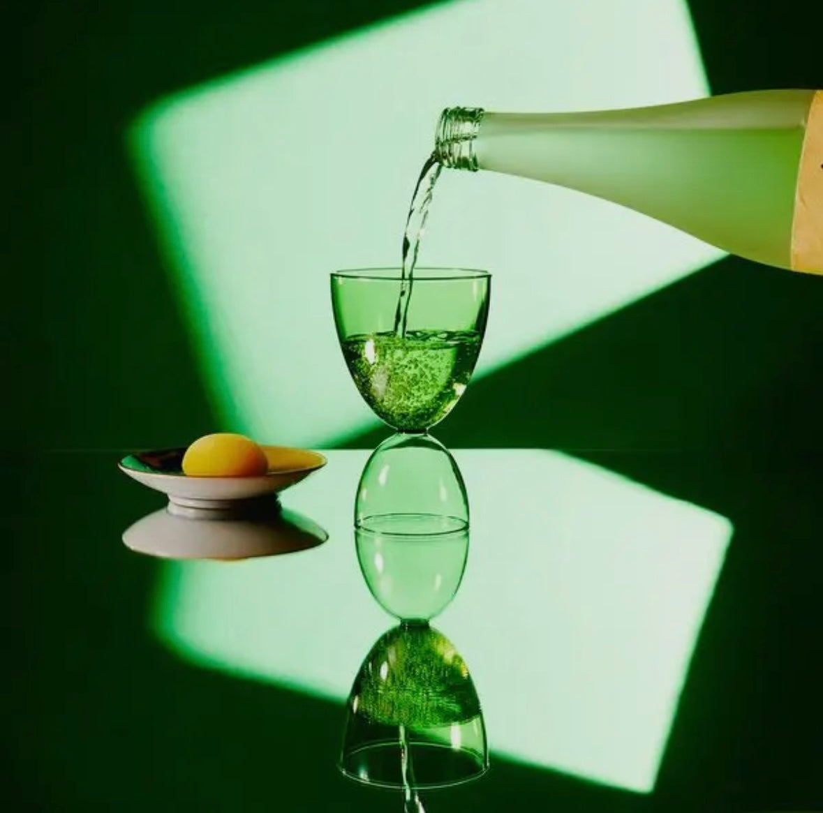 Green Classic Glass image 0