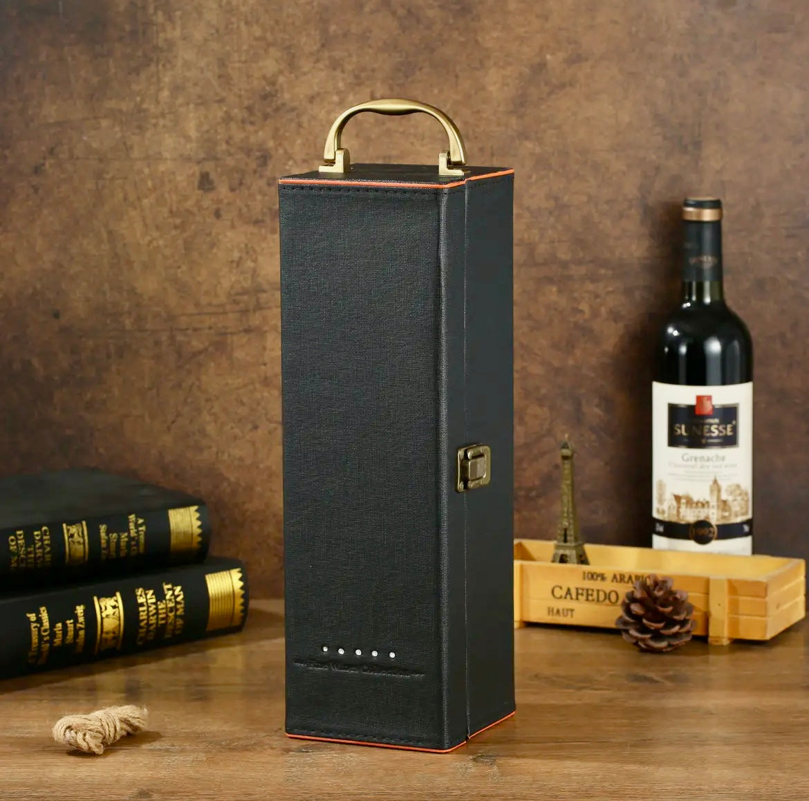 Wine / Whiskey Travel Box Set with Accessories image 1