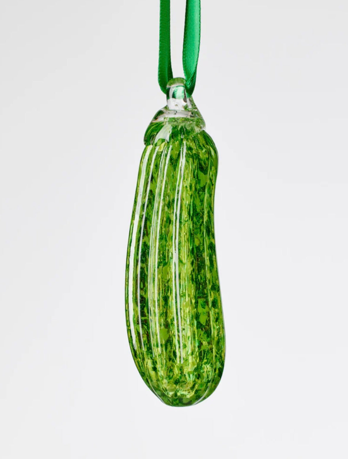 Glass Pickle Ornament image 0