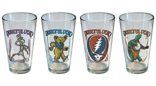 Grateful Dead Retro Pint Glass Set image 0