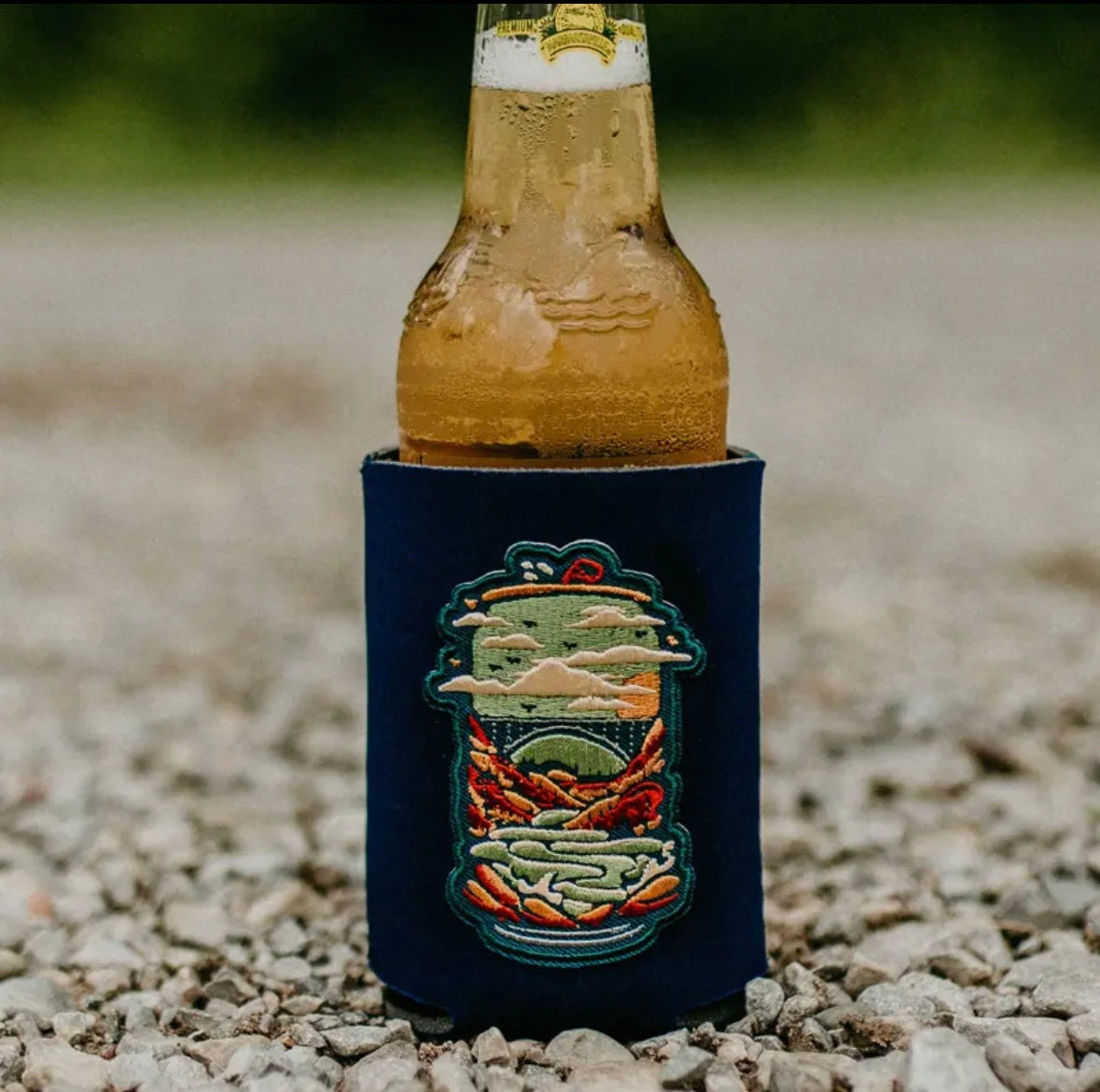 New River Gorge Patch Koozie image 0