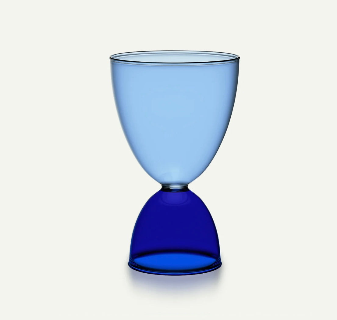 Light & Dark Blue Classic Glass image 1