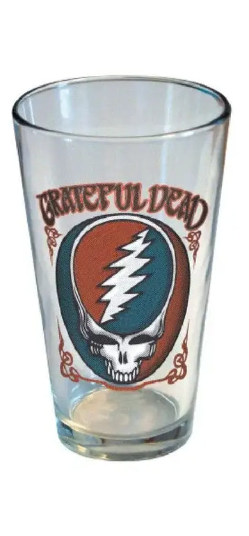 Grateful Dead Tour Poster Pint Glass image 0